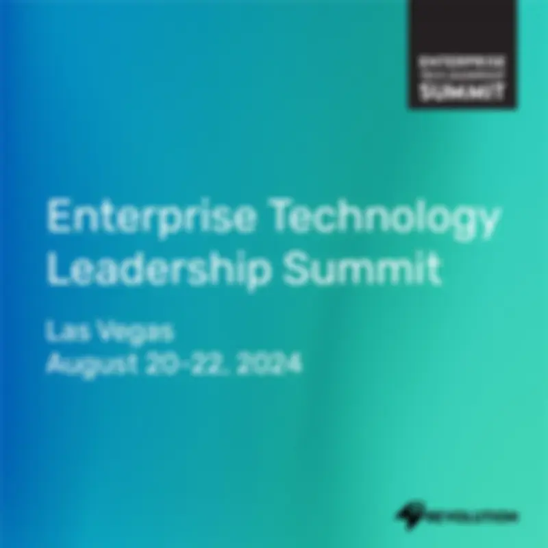 Enterprise Technology Leadership Summit 2024