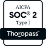 SOC 2 Type I certified by Thoropass