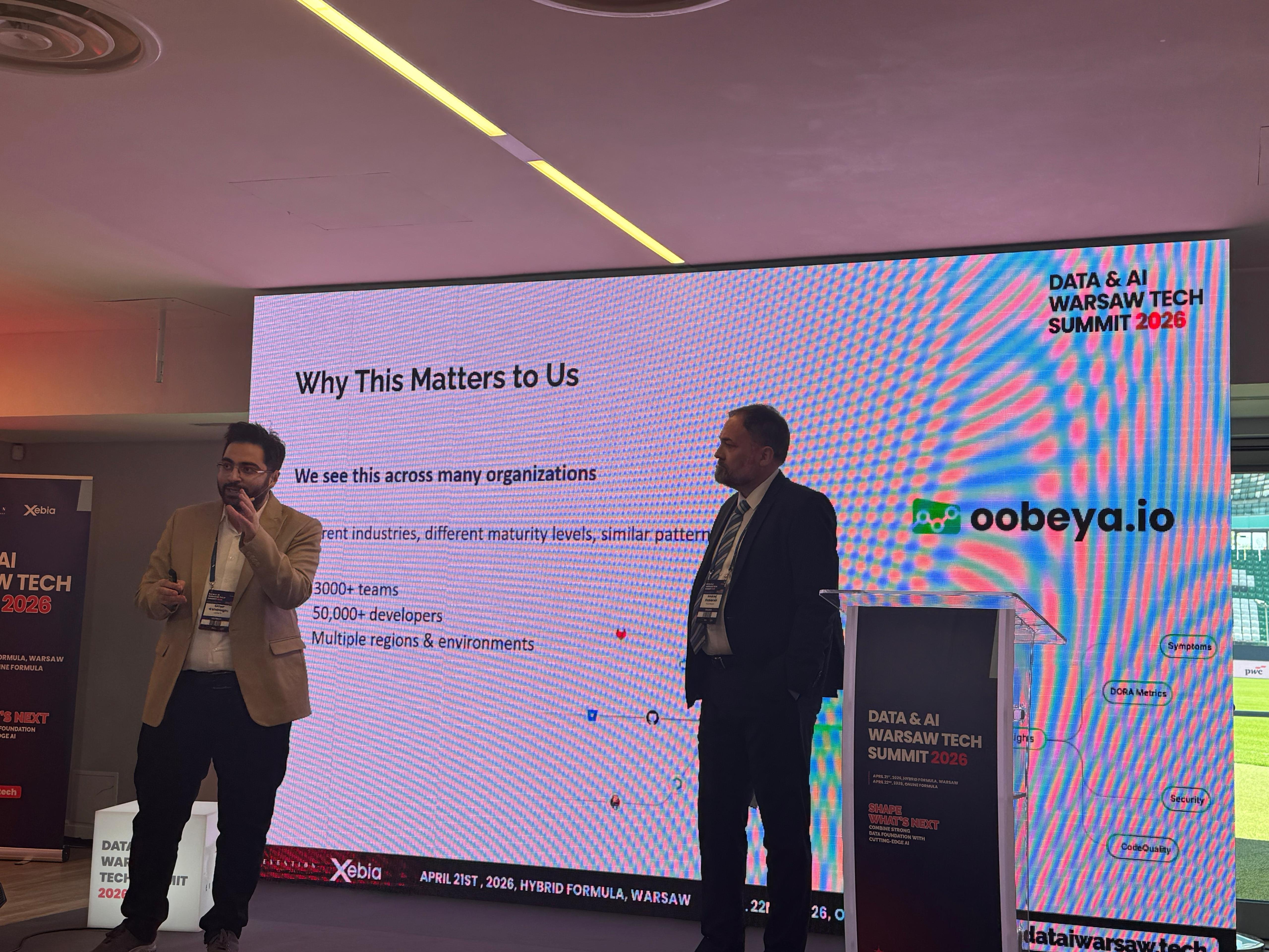 Data & AI Warsaw Tech Summit presentation